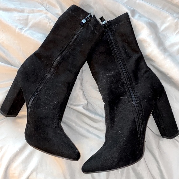 Fairly New Fashion Nova Black Booties for sale - Picture 3 of 3